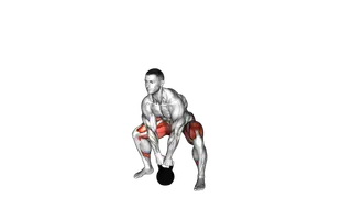 Kettlebell Sumo Deadlift exercise