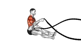 Battling Ropes Seated