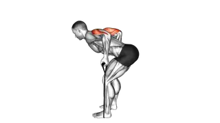 Band Triceps Kickback exercise