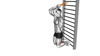 Resistance Band Assisted Nordic Hamstring Curl