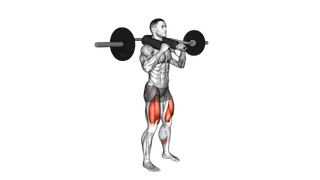 Safety Bar Front Squat exercise
