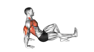 Single Leg Dip on floor