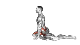Animal Resting Yoga Pose