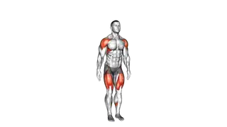 Stepback with Hands Raise exercise