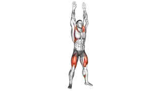 Bodyweight Full Squat with Overhead Press