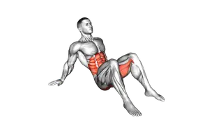 Dynamic 90 90 Hip Twist exercise