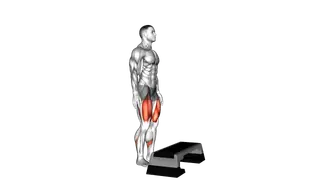 Bodyweight Step up on Stepbox exercise