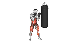 Hook Kick Kickboxing (with boxing bag)