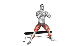 Side Bench Squat