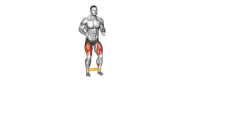 Resistance Band Monster Walk exercise
