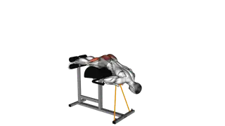 Banded Glute Ham Raise exercise