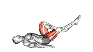 Lying Air Cycles exercise