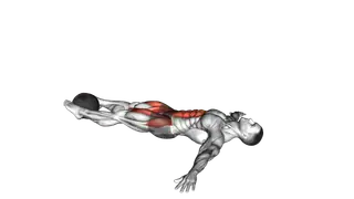 Medicine Ball Lying Leg Raise exercise