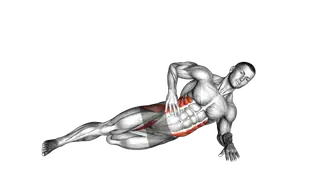 Side Bridge with Bent Leg exercise
