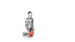 Bodyweight Kneeling Hold to Stand exercise