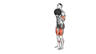 Medicine Ball Lunge with Biceps Curl exercise