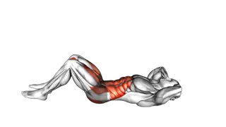 Air Twisting Crunch exercise