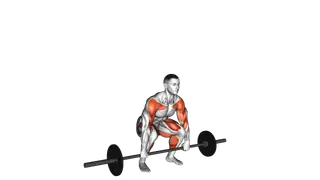 Barbell Full Clean exercise