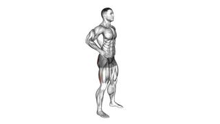 Bodyweight Good Morning exercise