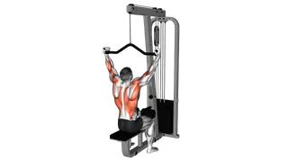 Cable Neutral Grip Wide Pulldown exercise