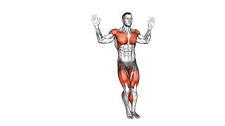 Chest Fly Side Step exercise