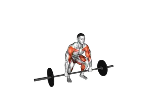 Barbell Clean High Pull exercise