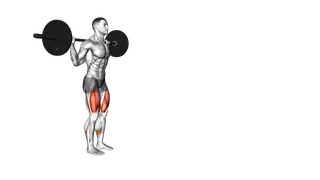 Barbell Walking Lunge exercise