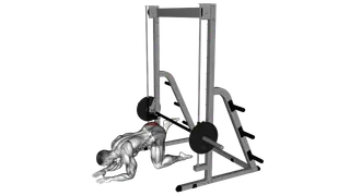 Smith Donkey Kick exercise