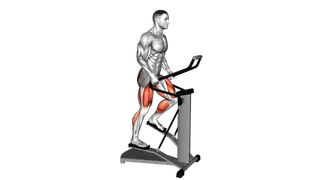 Lever Stepper exercise