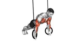Ring Reverse Push Up