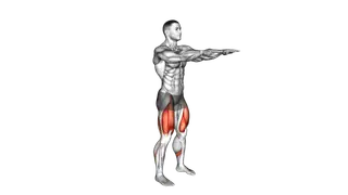 Bodyweight Slow To Explosive Squats exercise