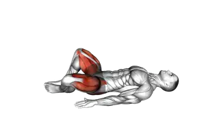 Bodyweight Frog Hip Thrust exercise