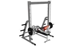 Smith Frog Hip Thrust exercise