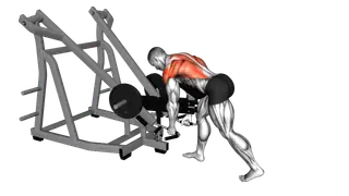 Lever Bent Over Neutral Grip Row (with chest support) exercise