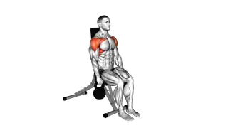Kettlebell Seated Front Raise