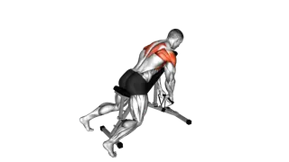 Band Incline Y Raise exercise
