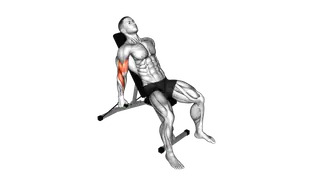 Band Incline Alternate Hammer Curl exercise