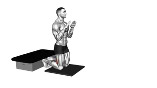 Self Assisted Inverse Leg Curl exercise