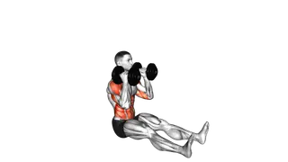 Dumbbell Z Press exercise