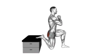 Half Kneeling Glute Stretch