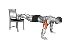 Decline Push up with Chair