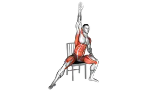 Sitting Side Step on Chair