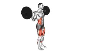 Barbell Lunge Twist