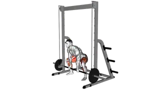 Smith Sumo Deadlift exercise