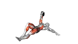 Kettlebell Arm Bar exercise