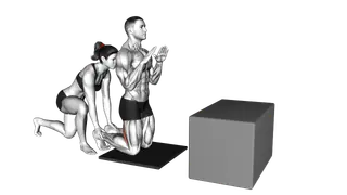 Assisted Partial Range Inverse Leg Curl exercise