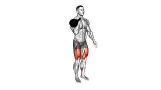 Kettlebell Contralateral Reverse Lunge