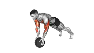 Medicine Ball Plyo Push Up exercise