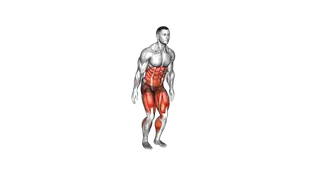 3 Point Standing Hops exercise