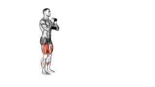 Dumbbell Goblet Walking Lunge exercise